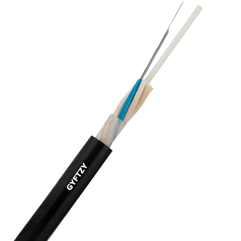 GYFTZY Cable de fibra óptica para conductos/aéreo no blindado totalmente dieléctrico LSZH retardante de llama de tubo suelto para exteriores