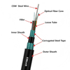 GYTS53 Double CST Armor subterráneo Cable de fibra óptica enterrada directa