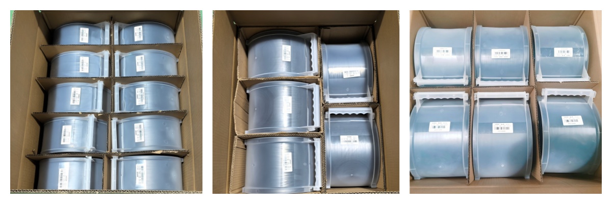 Paquete de cart&oacute;n para fibras