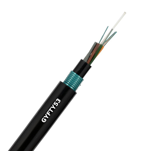 Gyfty53 Cape de resistencia no metálica de acero Miembro de resistencia no metálica Cable de fibra óptica enterrada directa