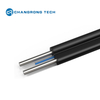 GJXH FTTH Memeber de resistencia al alambre de acero-retardante Fibra Drop