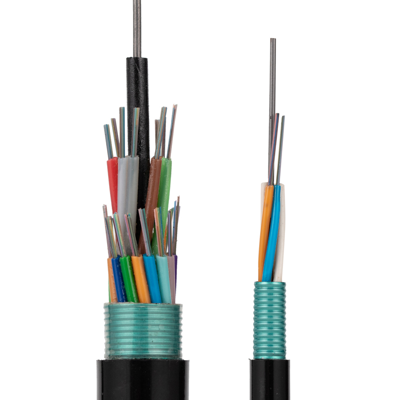Gyts Tubo suelto con trenzas al aire libre CST cable de fibra óptica de conducto subterráneo blindado