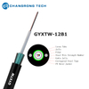  Gyxtw unitube 2 acero paralelo PSP cable de fibra aérea blindada/conducto de PSP