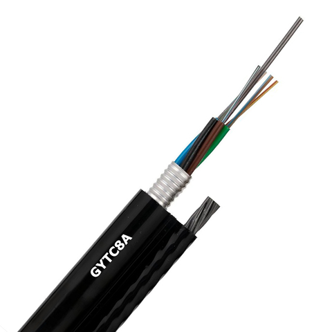GYTC8A/ GYFTC8A Figura 8 Cable de fibra aérea con cinta adhesiva
