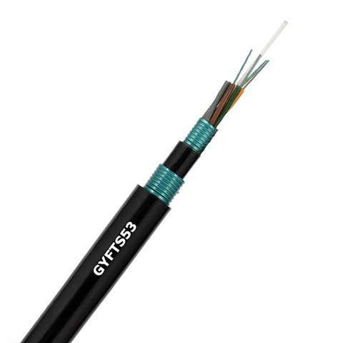GYFTS53 FRP Double CST Armor subterráneo Cable de fibra óptica enterrada