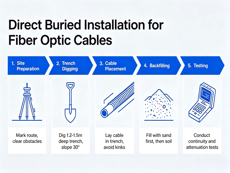 ¿Cómo instalar correctamente el cable de fibra óptica blindado?