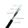 Cable de fibra óptica no blindado de tubo suelto trenzado para exteriores totalmente dieléctrico GYFTY