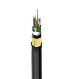 Cable de fibra óptica para instalación aérea de tubo suelto autoportante totalmente dieléctrico (ADSS)