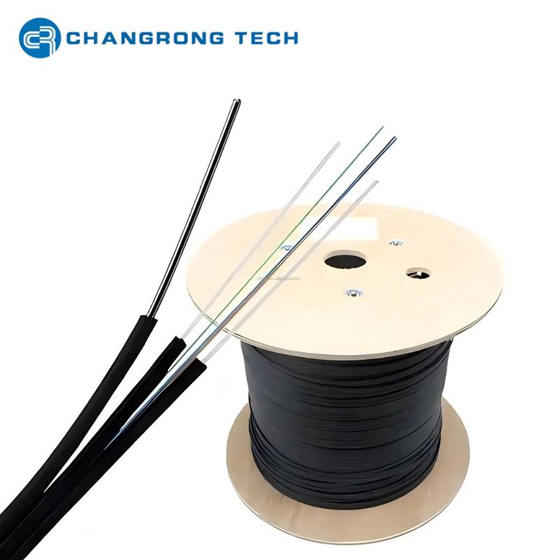 GJYXFCH 2FRP+1Steel Wire Messenger al aire libre Fibra Drop