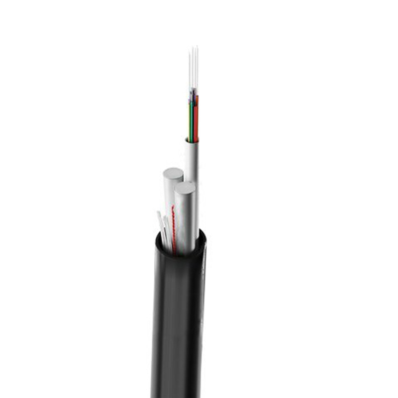 Mini cable de fribra óptica aérea del palmo 80 Span120 de ADSS ASU 4FO 6FO 8FO 12FO 24FO