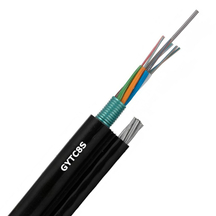 Gytc8s figura-8 cable de fibra aérea blindada con cinta de acero