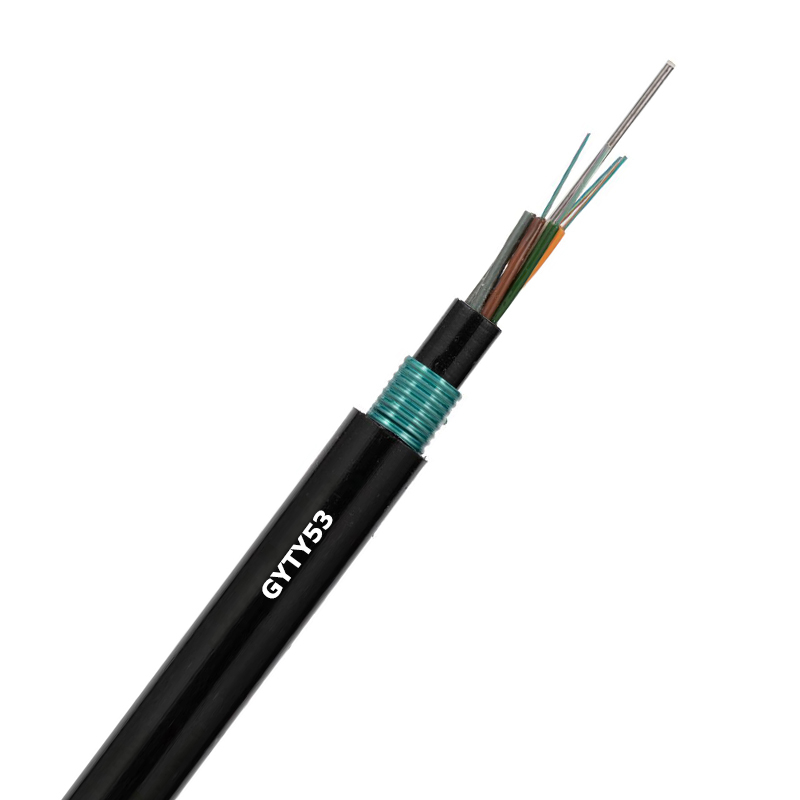 Gyty53 Single Armor Doble Cable de fibra óptica enterrada directamente