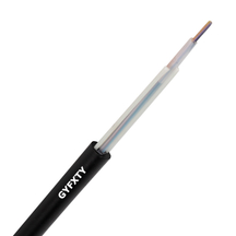 Gyfxty unitube con 2 cable de fibra aérea/conductos de FRP paralelo