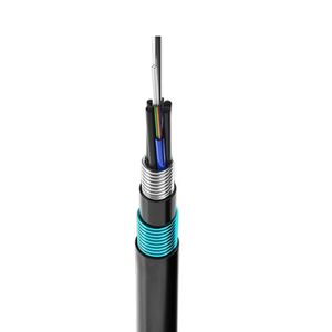 Cable de fibra óptica de doble cubierta de armadura múltiple APL CST de tubo suelto trenzado para exteriores GYTA53