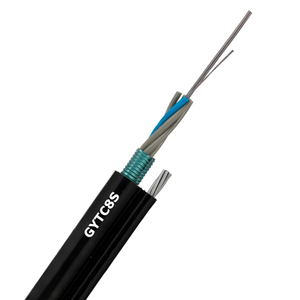 Cable de fribra óptica aéreo al aire libre autoportante acorazado FIG8 GYTC8S 2-144Core