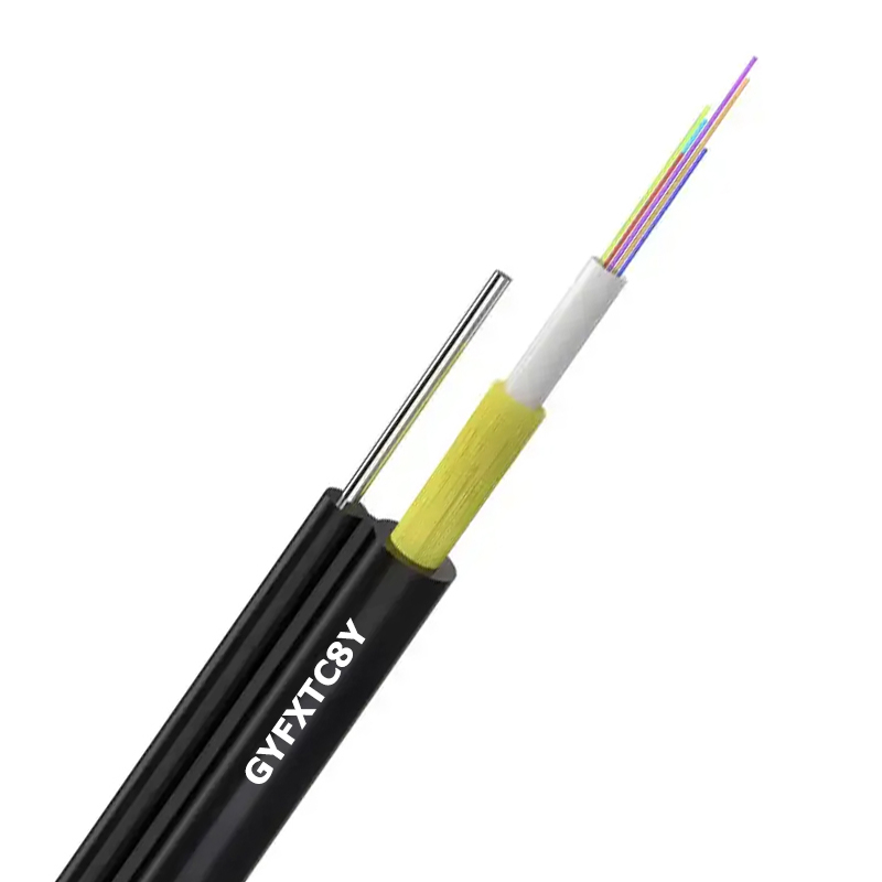 Gyfxtc8y mini fig 8 cable de fibra aérea con hilo de aramid