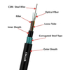 Gyty53 Single Armor Doble Cable de fibra óptica enterrada directamente