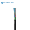 Cable de fibra óptica trenzado ignífugo de armadura CST de tubo suelto GYTZS