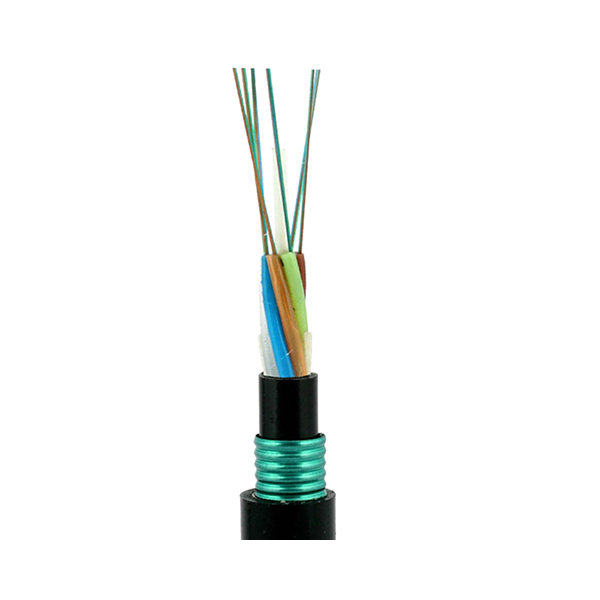 Cable de fibra óptica de armadura mejorada CST de doble cubierta FRP de tubo suelto trenzado para exteriores GYFTY53