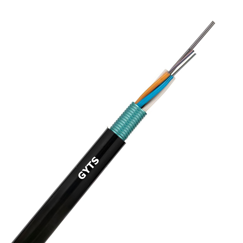 Gyts Tubo suelto con trenzas al aire libre CST cable de fibra óptica de conducto subterráneo blindado