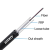 Gyfxty unitube con 2 cable de fibra aérea/conductos de FRP paralelo