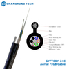 Cable de fibra óptica aéreo figura 8 no blindado y autoportante GYFTC8Y