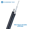 Cable de fibra óptica aéreo autoportante figura 8 no blindado Uni-Tube GYXTC8Y