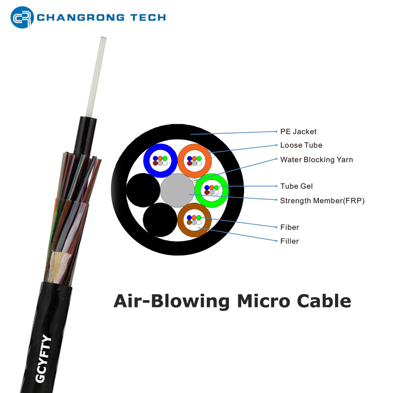 micro cable de aire soplado