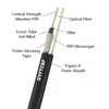 Figura 8 Cable de fibra óptica aéreo no blindado autoportante de GYFTC8F FRP Messenger