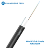 Cable de fibra óptica aéreo autoportante figura 8 no blindado Uni-Tube GYXTC8Y